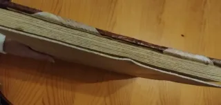 Álbum de fotos hojas de loto y papel de bambú