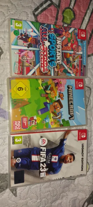 Nintendo Switch + Juegos y Accesorios