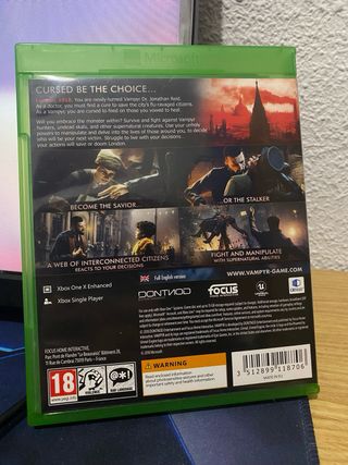 Vampyr Xbox One