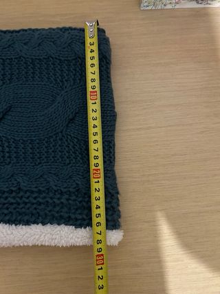 Scaldacollo in maglia  foderato pile