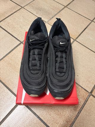Nike Air Max 97 Scarpe Uomo Nero Bianco