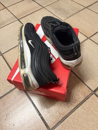 Nike Air Max 97 Scarpe Uomo Nero Bianco