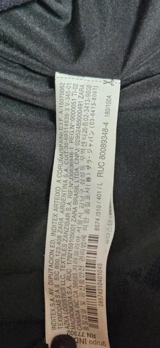 Jersey Bershka Negro Manga Larga