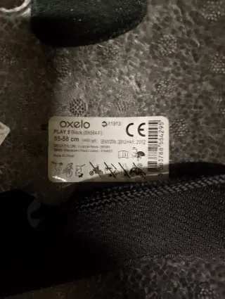 Casco Oxelo Play 5 M Nero