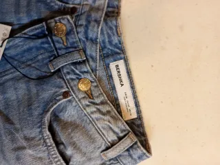 Pantalones vaqueros anchos mujer