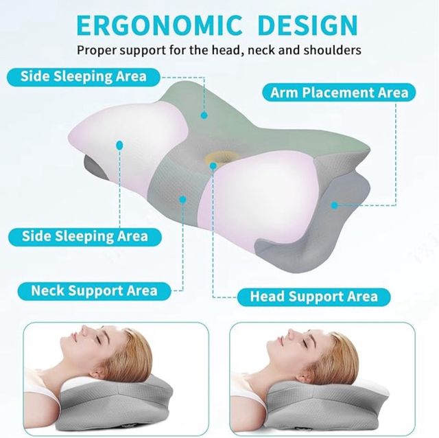 Almohada Cervical Espuma Viscoelástica