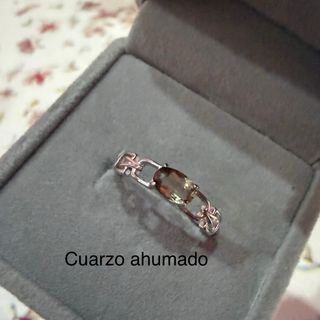 Anillos minerales naturales plata925 varios