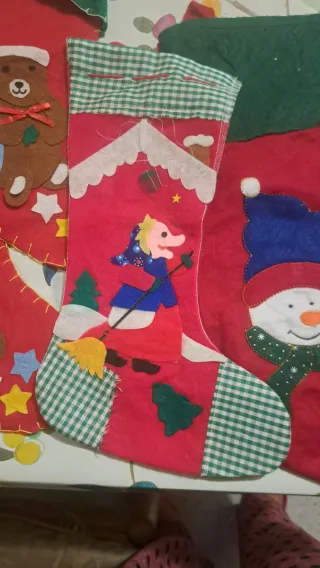 Set 4 Calze Befana Natale