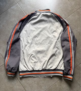 Chaqueta Nike Vintage Gris Naranja