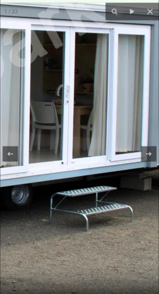 Escalera acero inoxidable