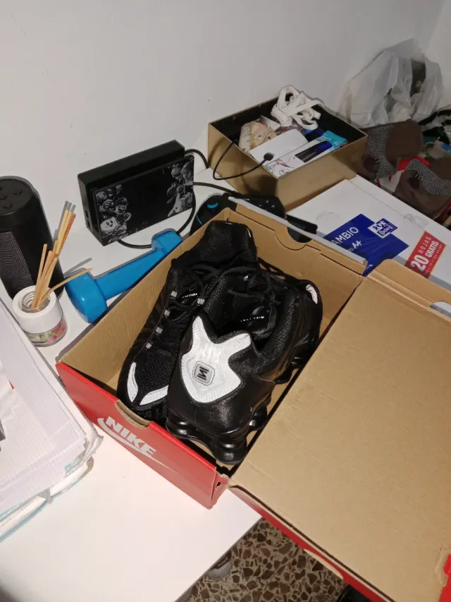 Zapatillas Nike Shox TL Negras