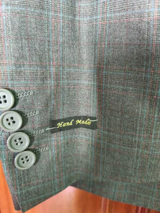 Traje Emporio Armani Gris Talla 50