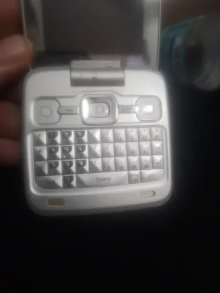 Teléfono Móvil Alcatel Blanco Antiguo