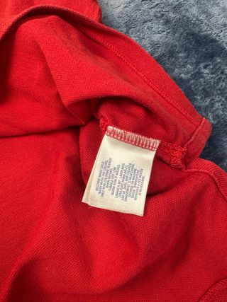 Polo Ralph Lauren Rojo Manga Larga