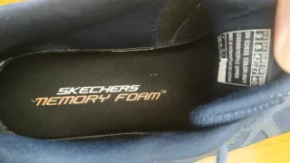 Zapatillas Skechers Azul/Gris Talla 42