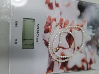 Collana Perle Oro 18 Kt - Certificato Garanzia