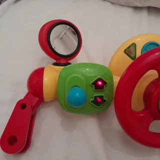 Volante de juguete con luces y sonidos