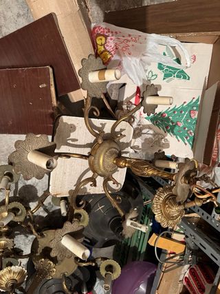 Lámparas de bronce estilo clásico