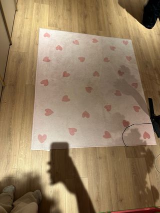 Alfombra BARNDRÖM Ikea Corazones 133x160