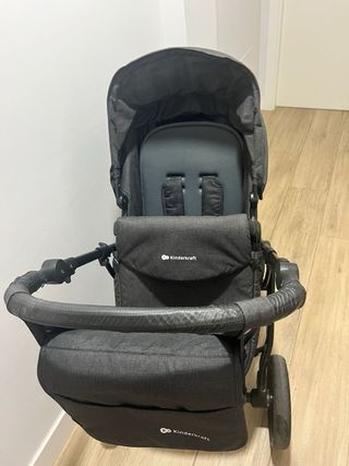 Carro de bebé Kinderkraft gris