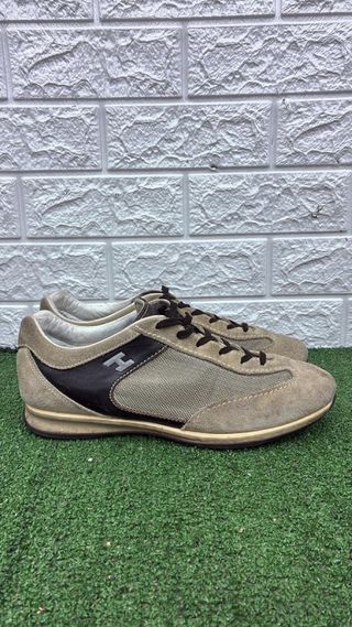 Hogan Scarpe Uomo Beige/Nero Tg 42