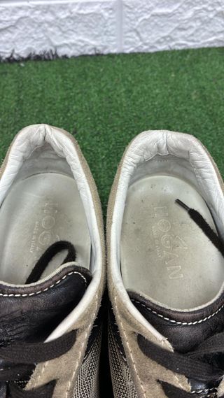 Hogan Scarpe Uomo Beige/Nero Tg 42