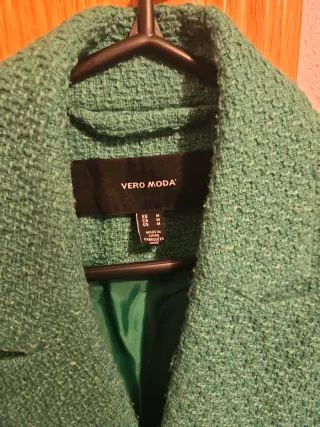 Chaqueta Zara Verde Talla M