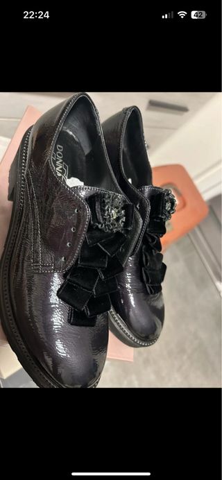 Scarpe donna vernice nere