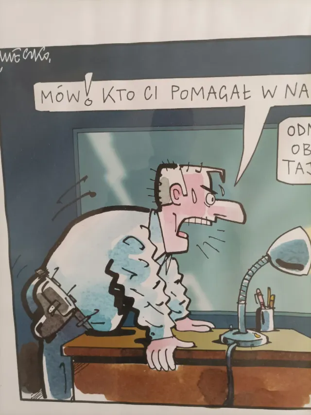 Cuadro Viñeta original Polonia