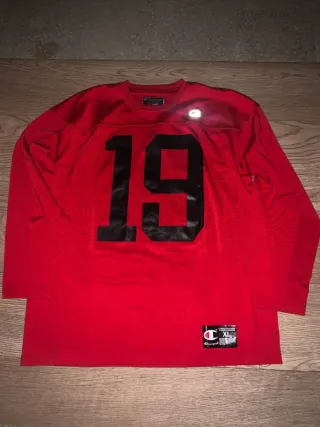 Maglia Champion Rossa con numero 19