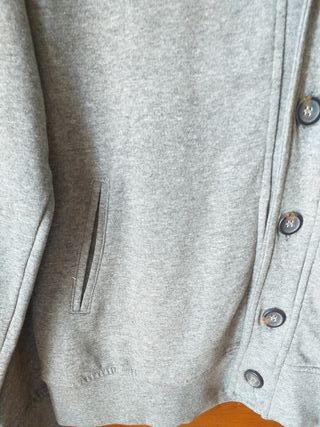 Cardigan Gris Easy Wear Talla L