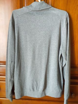 Cardigan Gris Easy Wear Talla L