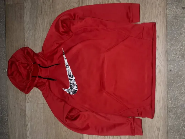 Felpa Nike Rossa con Logo