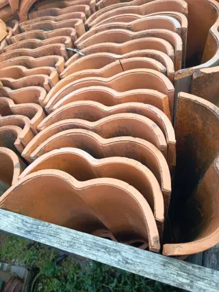 Remate cumbrera teja cerámica