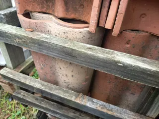 Remate cumbrera teja cerámica