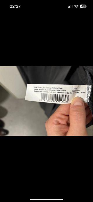 Gonna grigia con fibbie