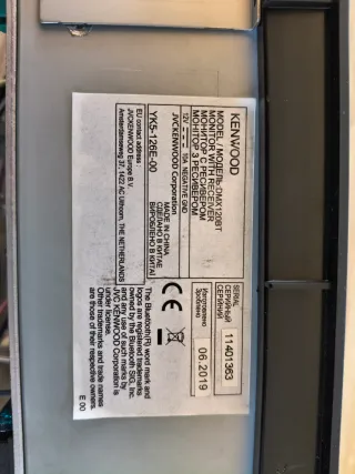 Radio Kenwood Pantalla Táctil