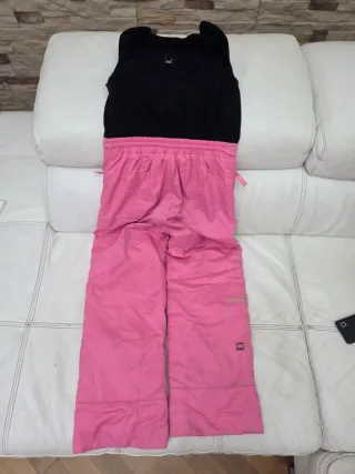 Completo sci bambina marca Spyder rosa