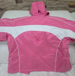 Completo sci bambina marca Spyder rosa