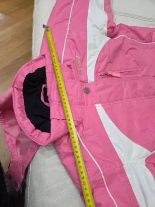 Completo sci bambina marca Spyder rosa