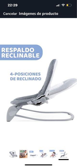 Chicco Hamaca Bebé Hooplà 0-18kg