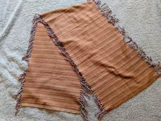 Bufanda rayas flecos mujer nueva