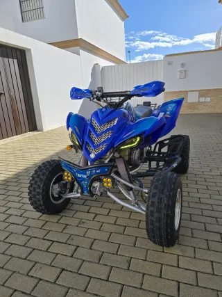 Quad Yamaha Raptor 700R Azul