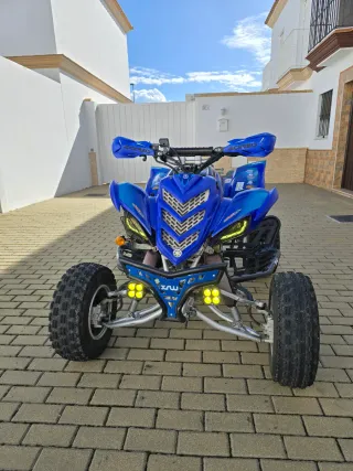 Quad Yamaha Raptor 700R Azul