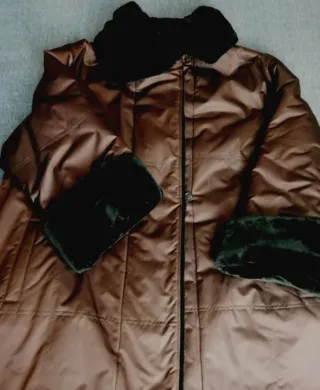 Giubbotto donna double face vintage