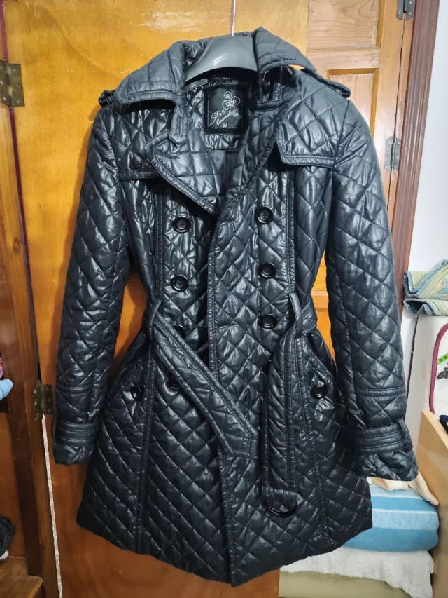 Giacchetto imbottito nero taglia M stix casual