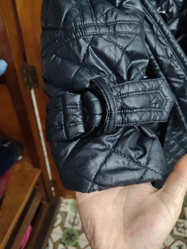 Giacchetto imbottito nero taglia M stix casual