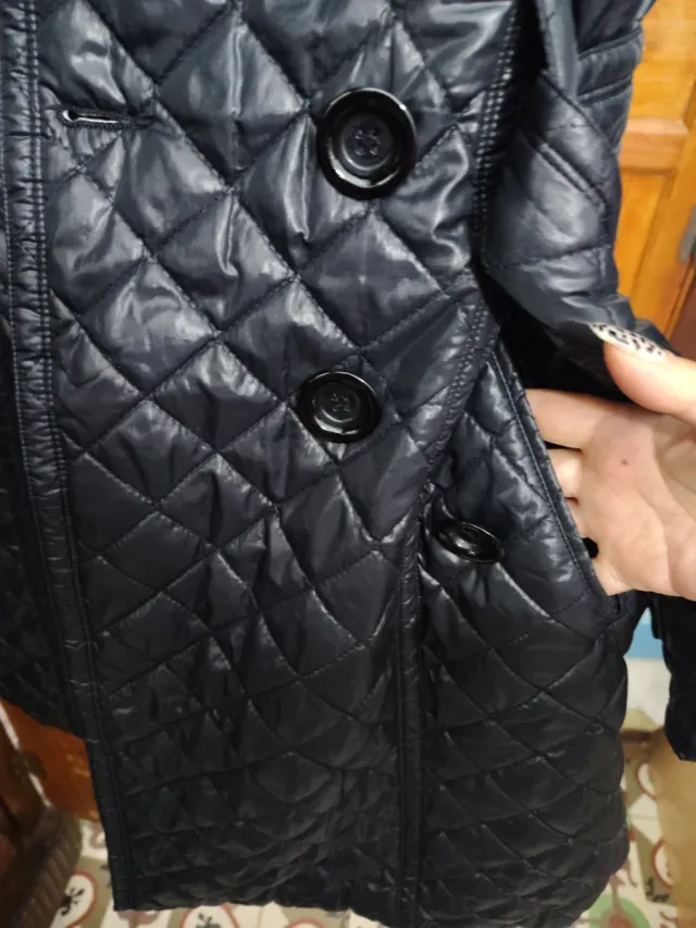 Giacchetto imbottito nero taglia M stix casual