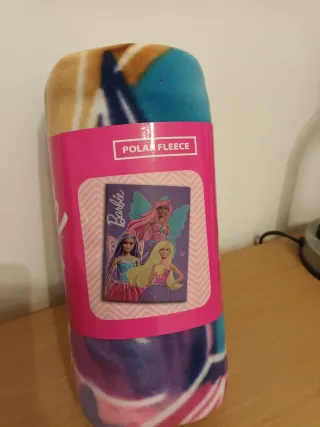 Manta Polar Barbie 100x140cm