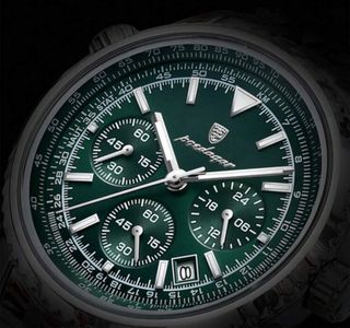 Reloj Poedagar Verde Militar Cronógrafo